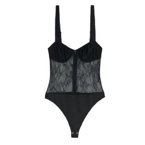 Danielle Bernstein Sexy Lace Bodysuit size 10